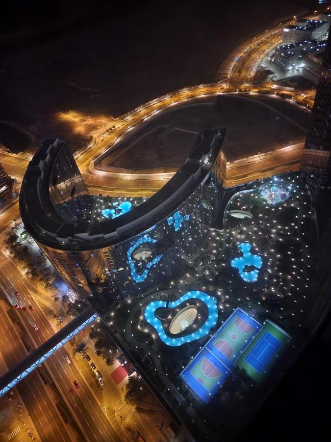 아부다비 Cozy 1Br In Iconic Tower 아파트 외부 사진